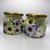 Velas aromáticas decorativas com flores