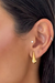 Brinco Gota Dourado Pequeno Banhado a Ouro