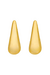 Brinco Gota Dourado Pequeno Banhado a Ouro