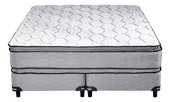 SOMMIER SUAVESTAR - BOREAL DOBLE PILLOW - 2 1/2 Plazas (160 x 200) - Resorte en internet