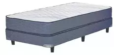SOMMIER SUAVESTAR - SÚPER - 1 1/2 Plaza (90 x 190) - Resorte