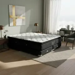 Conjunto SUAVESTAR - PERSEUS - KING SIZE (200 x 200) - Resorte
