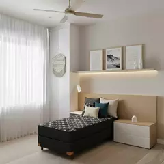Conjunto LUNA DEL SUR - SUPER PLUS - 1 Plaza (90 x 190x 22 cm.) - Espuma