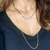 Imagem do Colar malha snake 6mm banhado a ouro