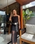 VESTIDO TULE PRETO