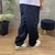 Calça Cargo Masculina Sarja Preta Lisa - loja online