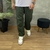 Calça Cargo Masculina Sarja Verde