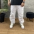 Calça Baggy Balão Sarja Branca na internet