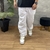 Calça Baggy Balão Sarja Branca