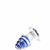 PLUG ANAL EM VIDRO COM FORMATO CÔNICO E ESPIRAL AZUL EM ALTO RELEVO - Provoca Me Love Shop