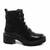 Bota Perlatto Feminina Adulto Couro Munique Preta Original