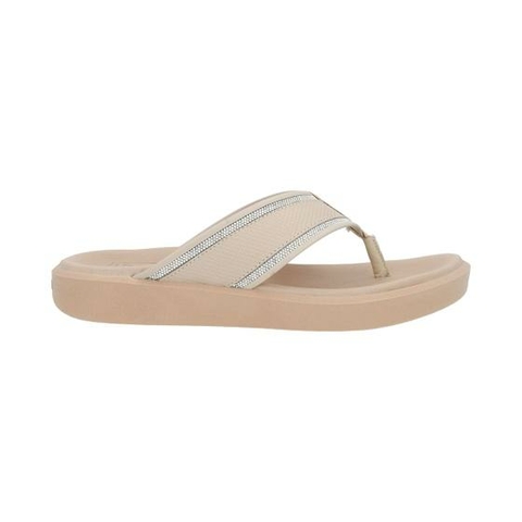 Tamanco Usaflex Feminino Adulto Couro Off White Confortável - comprar online