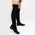 Bota Bottero Feminina Adulto Cano Longo Sntético Suede Confortável - comprar online