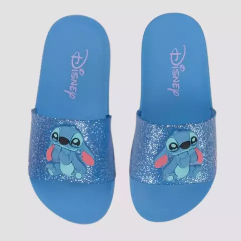 Chinelo Grendene Slide Feminino Infantil Disney Magia Stitch - comprar online