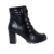 Bota Mooncity Feminina Adulto Coturno Preta Confortável - comprar online
