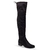 Bota Bottero Feminina Adulto Cano Longo Sntético Suede Confortável - Bárbara Luxo