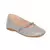 Sapatilha Feminina Infantil Pampili Ballet Prata Confotável - comprar online