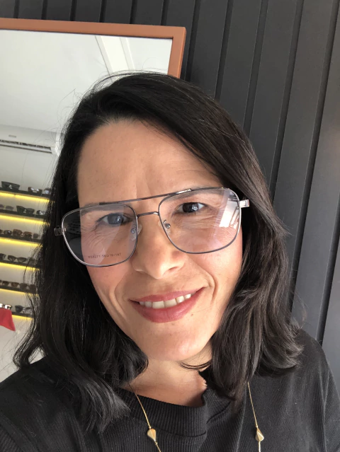 Armação receituário metal OX38 - comprar online