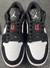 Jordan 1 Low Black Toe na internet