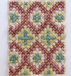 Cross stitch embroidery kit - Kilim design - buy online