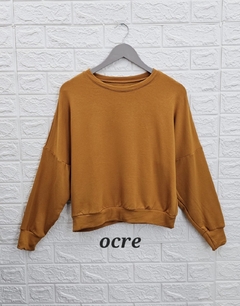 BUZO CORTE ANCHO FRISADO - tienda online