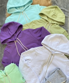 CAMPERA FRIZA LISA - ams_indumentaria