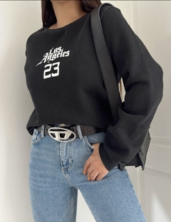 Buzo Los angeles Negro