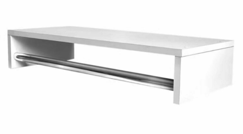 Cabideiro Parede Organizador Multiuso 50X20X11Cm Desmontado - Deep - comprar online