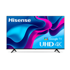 Pantalla Hisense Smart TV 55" Series A6 4K UHD Google TV 2024