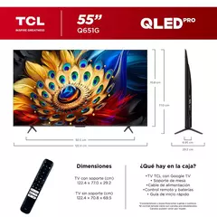 Pantalla TCL QLED 55, 65 y 75 pulgadas PROMOCION en internet