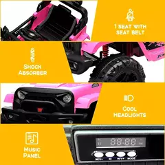 Montable Jeep Rosa - Emporio de México SA de CV
