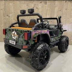 Montable Eléctrico Jeep Camuflaje en internet
