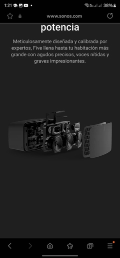 Sonos Five en internet