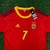 Retrô Espanha Home 02/03 - Raul #7 - FUTPRIME STORE