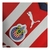 Kit Infantil Chivas Guadalajara I 23/24 - Puma - Vermelho com detalhes em azul e branco - FUTPRIME STORE