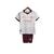 Kit Infantil Manchester City II 23/24 - Puma - Branco com detalhes em vinho e laranja