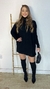 PONCHO TRICOT MODAL - PRETO - comprar online