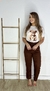 T - SHIRT BASIC - TED - OFF WHITE na internet