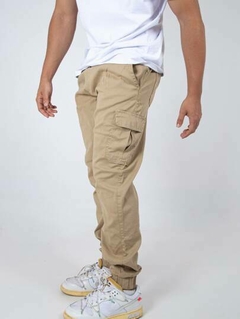 Calça Cargo Bege