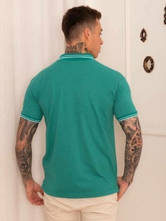 Camisa Polo Listra Fina Cores - VANGUARD