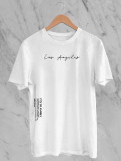 T Shirt Camiseta Los Angeles Script - VANGUARD