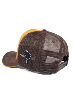 Imagem do Boné Trucker Crux Sancti Caramelo