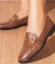 Mocassim Loafer Em Couro Palmilha Confort Linha Boutique