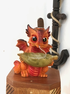 Incensário dragão - loja online
