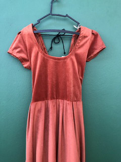 Vestido Camurça Caramelo - M - comprar online
