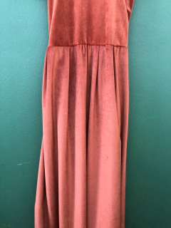 Vestido Camurça Caramelo - M na internet