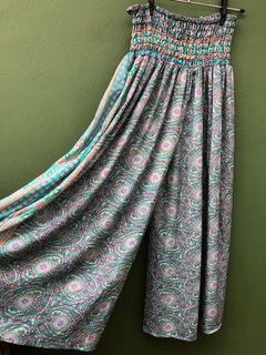Calça Pantalona / Estampada - G - comprar online