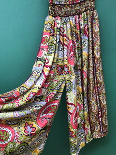 Calça Pantalona / Estampada - G na internet