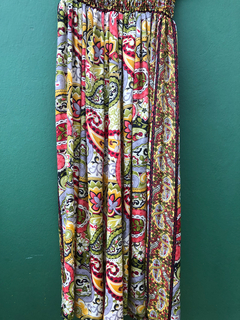 Calça Pantalona / Estampada - G