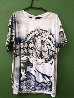 Camiseta Masculina Estampada / Ogum - M